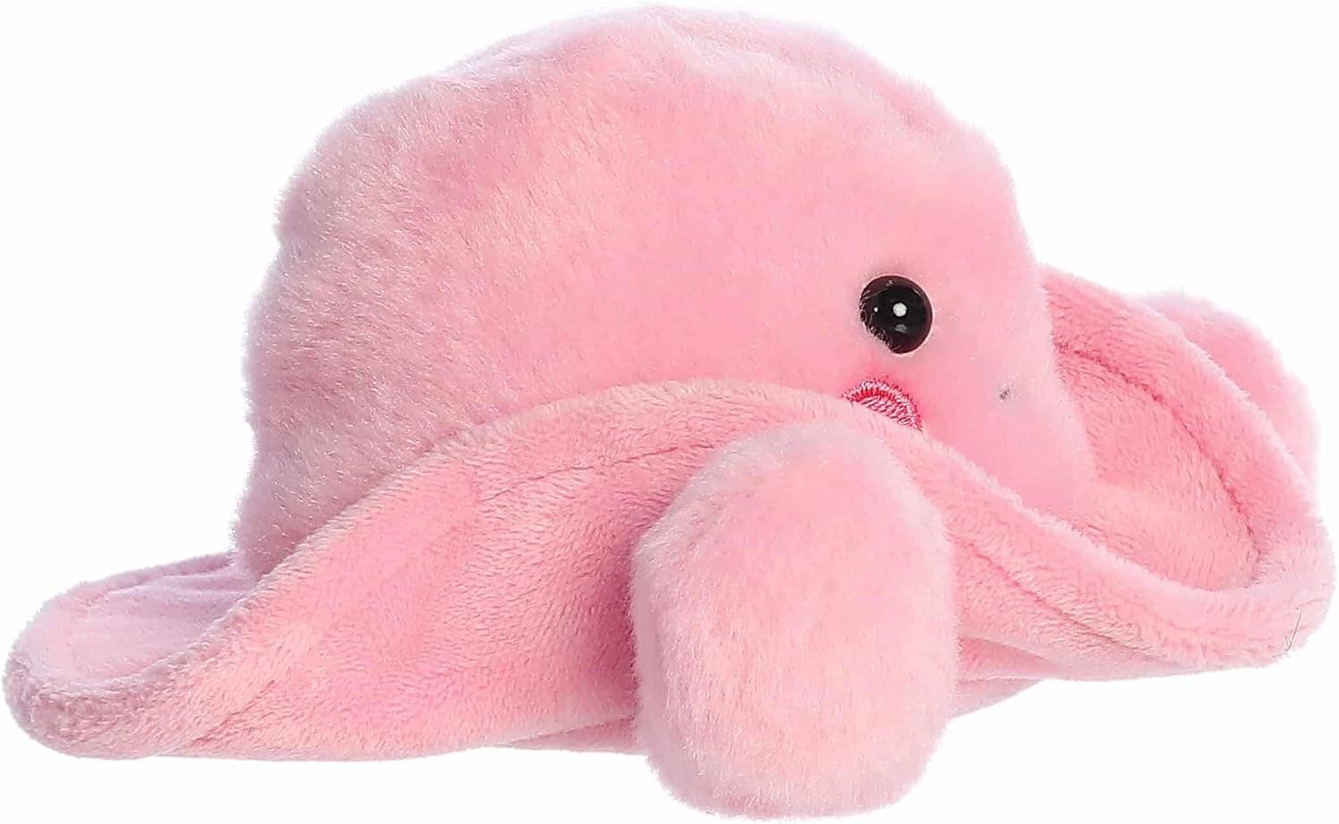 5" Plush Pal Sally Pink Cowgirl Hat Palm Pals Stuffed Animal - Image 2