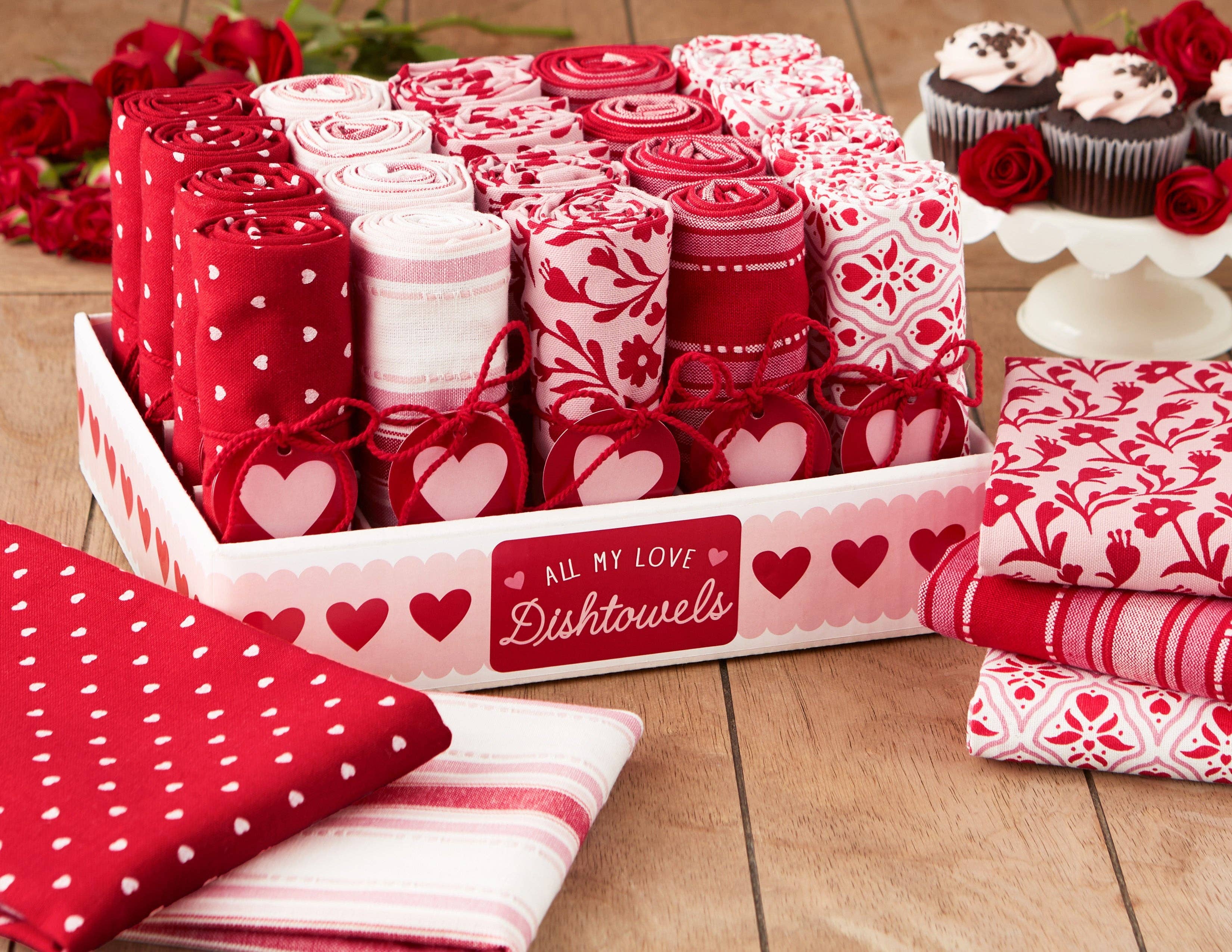 Valentine's Day All My Love Assorted Dishtowel - Image 3