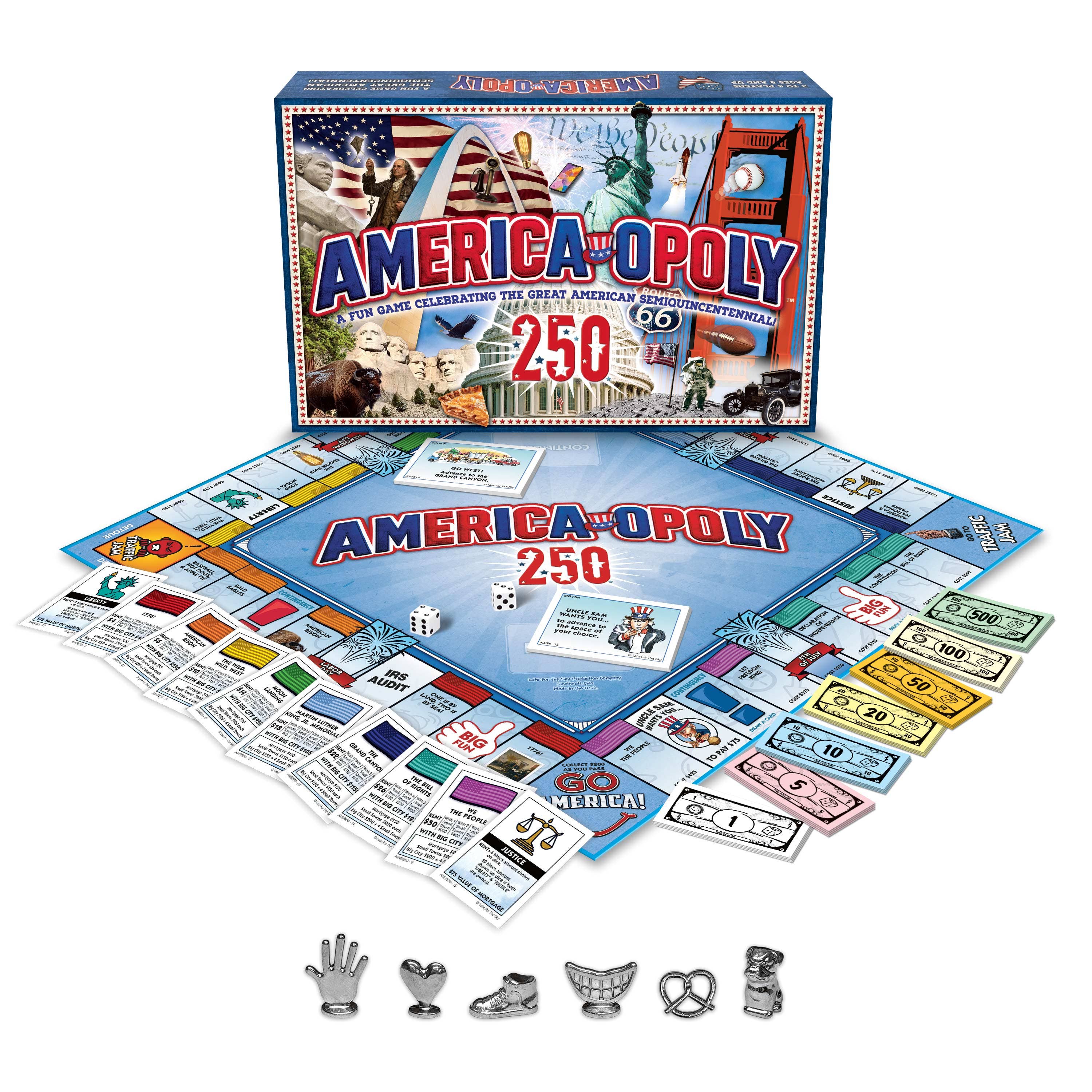 America-Opoly 250 Years Edition