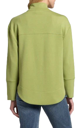 APNY Grommet Henley Solid Citron Top (C350) - Image 3