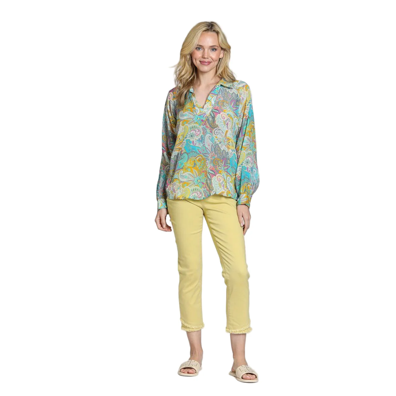 APNY Half Placket Pullover Shirt - Image 2