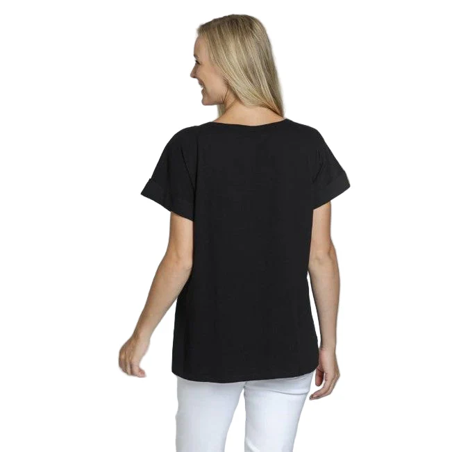 APNY Roll-Up Sleeve Hi-Low Tee (4 Colors) - Image 3