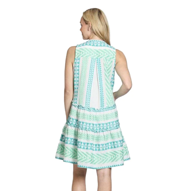 APNY Tiered Pocket Dress Pintuck Details - Image 3