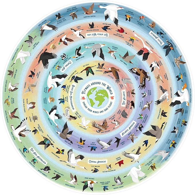The Bird Lovers 1000 Piece Jigsaw Puzzle in a Tube - Image 2