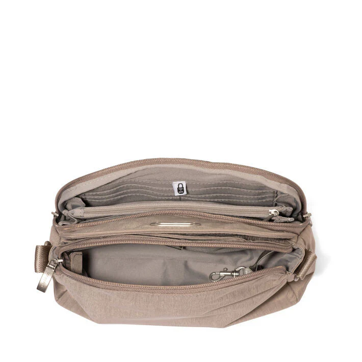 Baggallini Coastal Flip Lock Crossbody (MOON) - Image 3