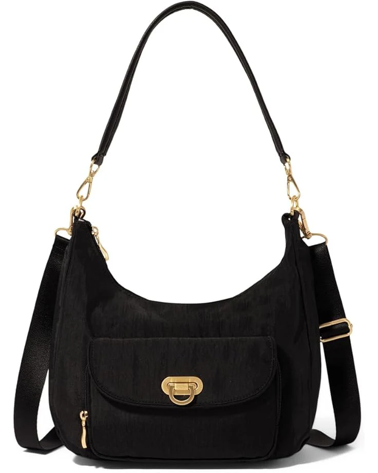 Baggallini Coastal Flip Lock Half Moon Bag (Multiple Colors) - Image 6