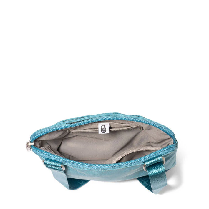 Baggallini Coastal Flip Lock Mini Crossbody (SEASIDE) - Image 4