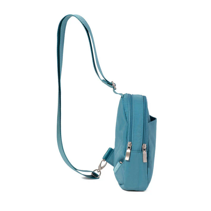 Baggallini Double Zip Mini Sling (SEASIDE) - Image 2