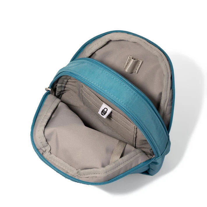Baggallini Double Zip Mini Sling (SEASIDE) - Image 3