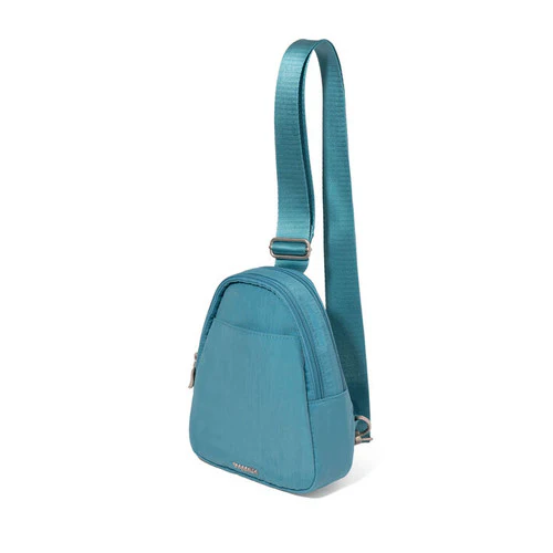 Baggallini Double Zip Mini Sling (SEASIDE) - Image 4