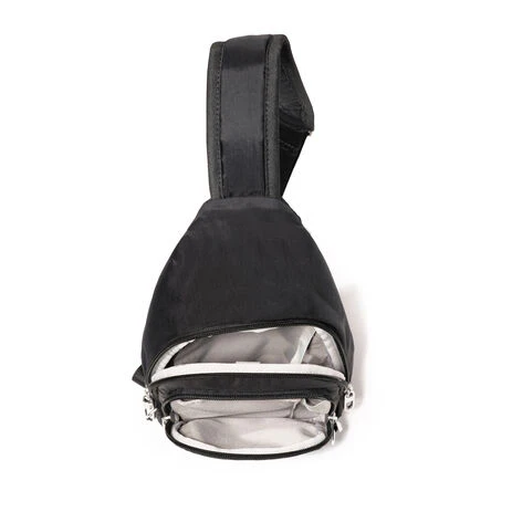 BAGGALLINI Securtex Anti-Theft Multi Zipper Sling (RADS923B05476)(Black ) - Image 2