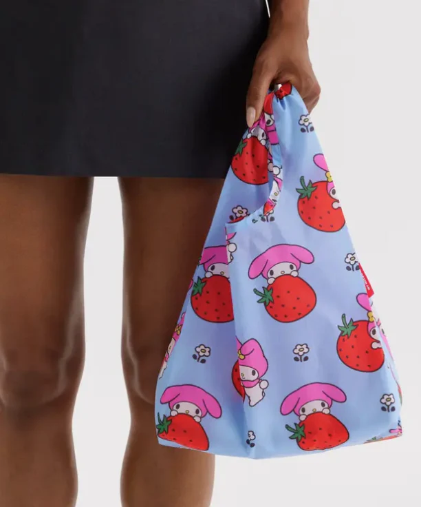 Baggu Baby Reusable Bag - My Melody Strawberry - Image 2