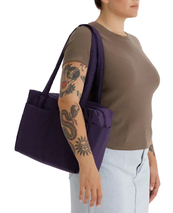 Baggu Everyday Cloud Bag - Fig - Image 2