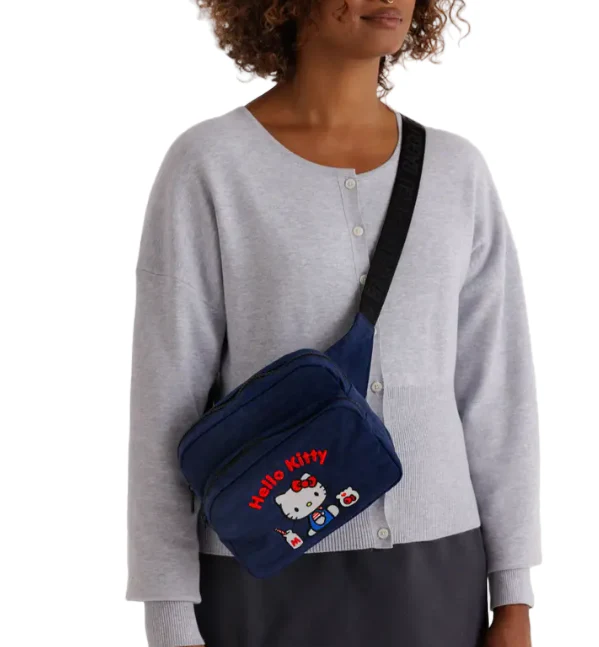 Baggu Fanny Pack - Embroidered Hello Kitty Milkshake - Image 2