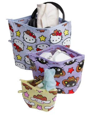 Baggu Go Pouch Set - Hello Kitty & Friends Western - Image 2