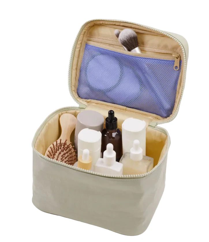 Baggu Large Cosmetic Case - Celadon - Image 2