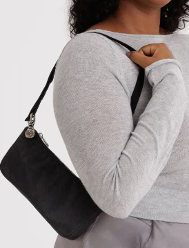 Baggu Nylon Pochette - Black - Image 2
