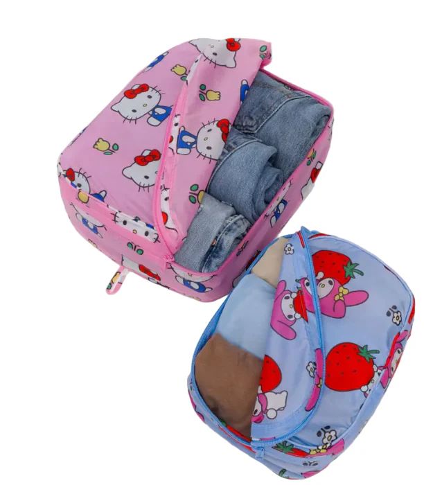 Baggu Packing Cube Set-Hello Kitty & Friends Florals - Image 2