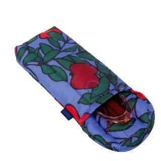Baggu Puffy Glasses Sleeve - Apple Tree - Image 2