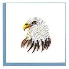 Quilling Card Bald Eagle (BL1234) - Image 2