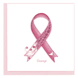 Quilling Card Breast Cancer Ribbon (SO719) - Image 2