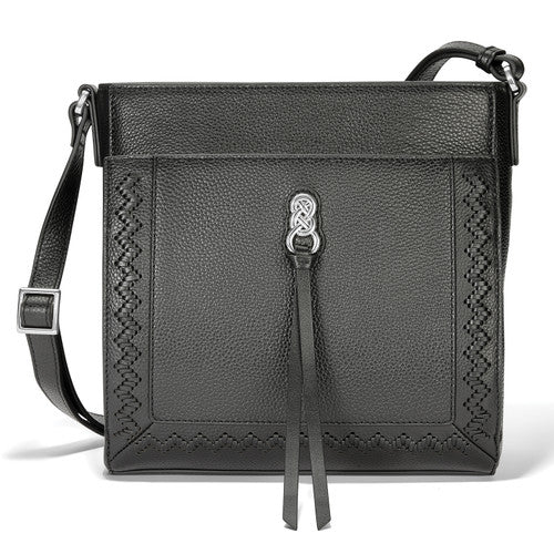 Brighton Astrid Organizer Black Interlok Crossbody Bag - Image 4