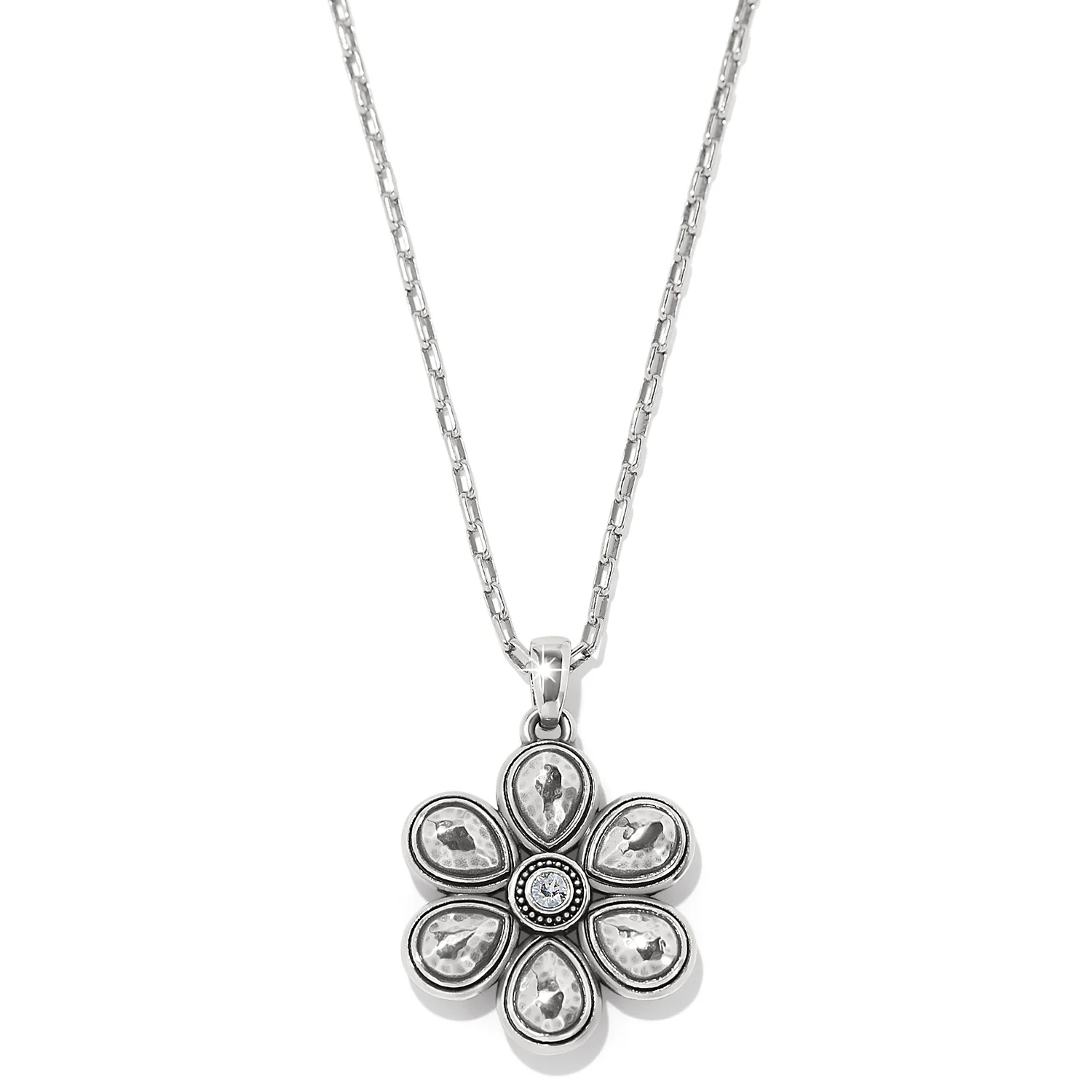 Brighton Bellissima Fiore Blue Reversible Necklace (SLV/BLU) - Image 2