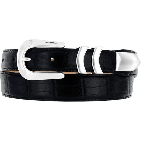 Brighton Catera Croc Emboss Taper Belt (2 Colors) - Image 3