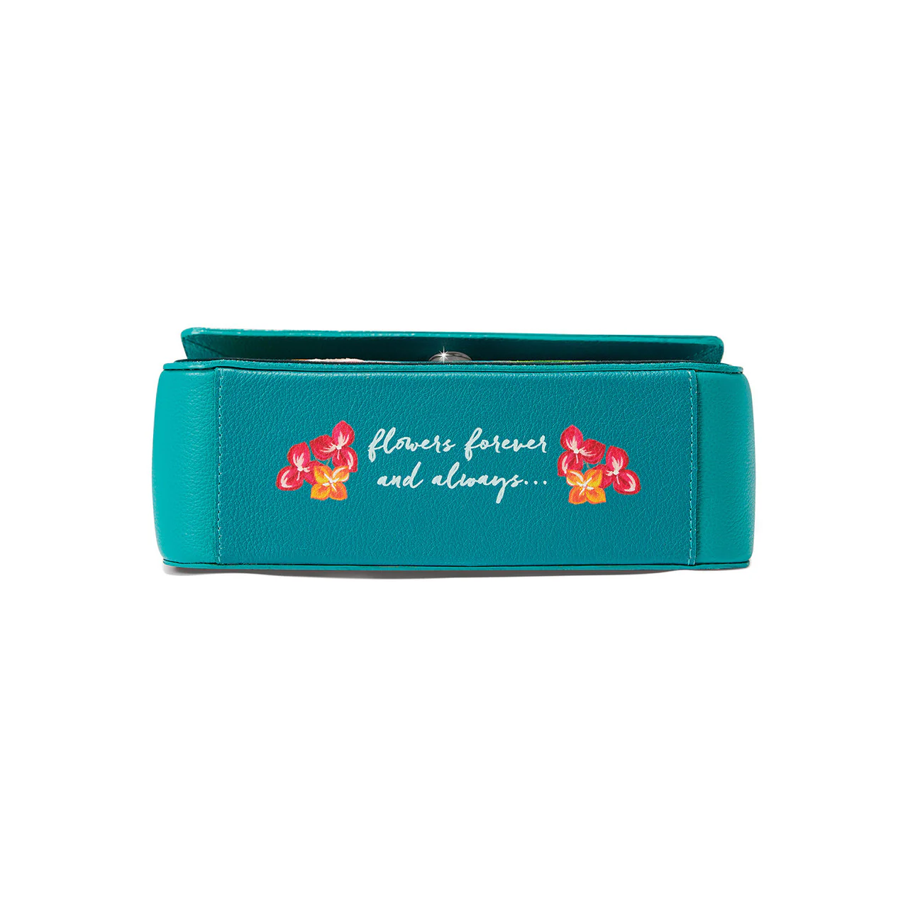 Brighton Hamptons Celine Flap Top Bag (TEAL/MULTI) - Image 3