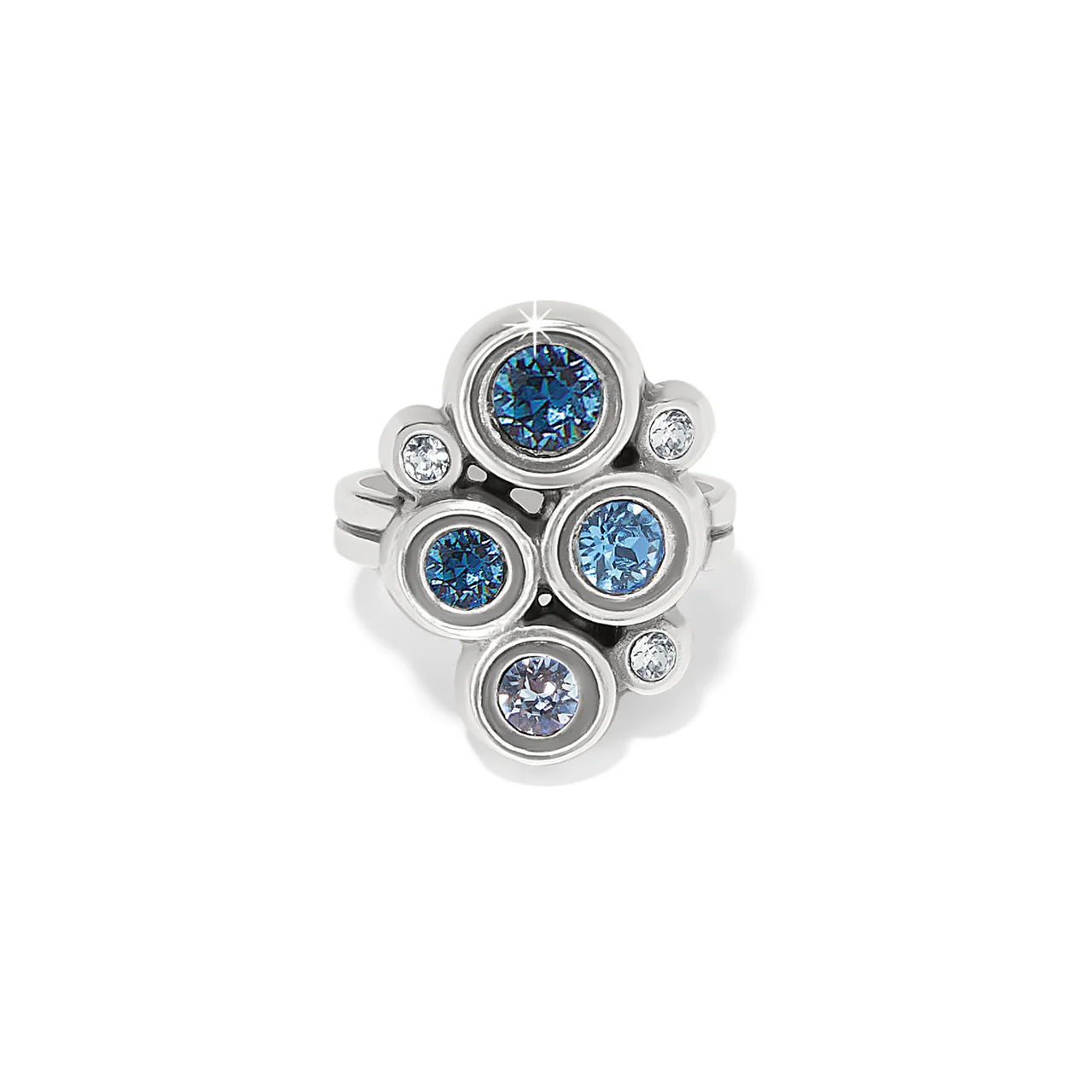 Brighton Constella Blue Cluster Ring - Image 2