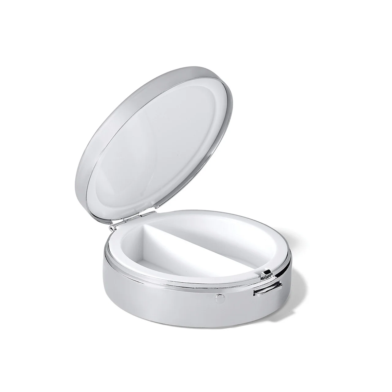 Brighton Fashionista Cover Girls Round Pill Box (SLV/BLK/RED) - Image 2