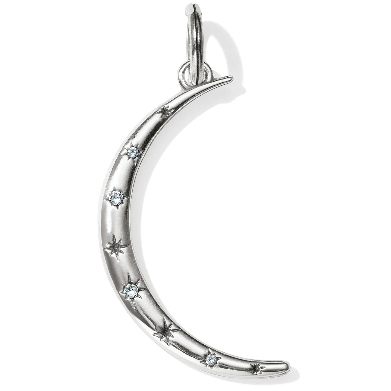 Brighton Crescent Moon Amulet/Charm (SLV) - Image 2