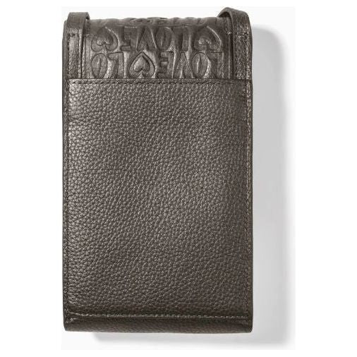 Brighton Deeply In Love Phone Organizer Crossbody (PEWTER) - Image 3
