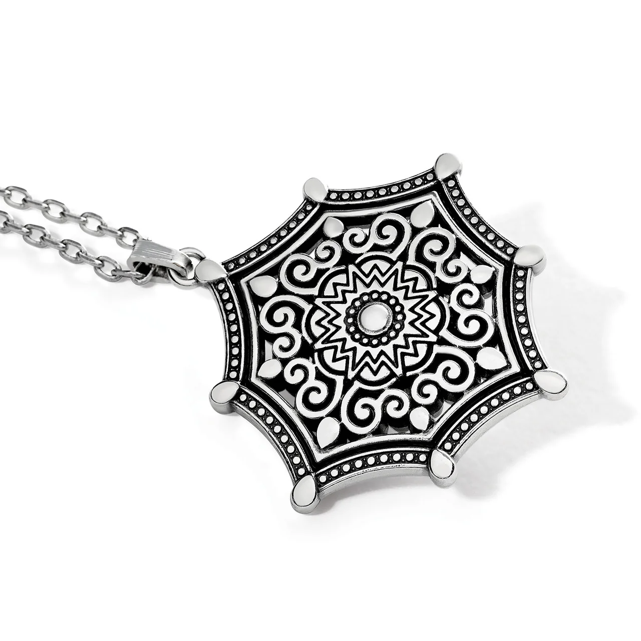 Brighton Dynasty Stella Necklace (SLV/GLD/PNK) - Image 2