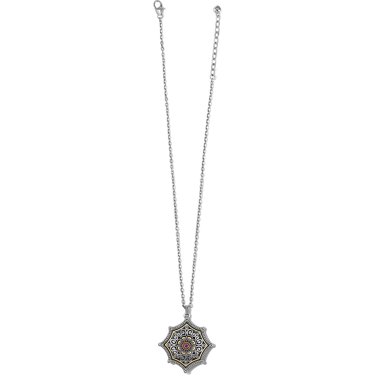 Brighton Dynasty Stella Necklace (SLV/GLD/PNK) - Image 3