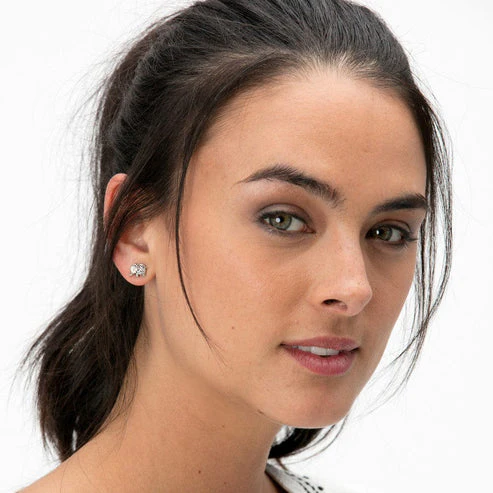 Brighton Elli Elephant Post Silver Earrings - Image 2
