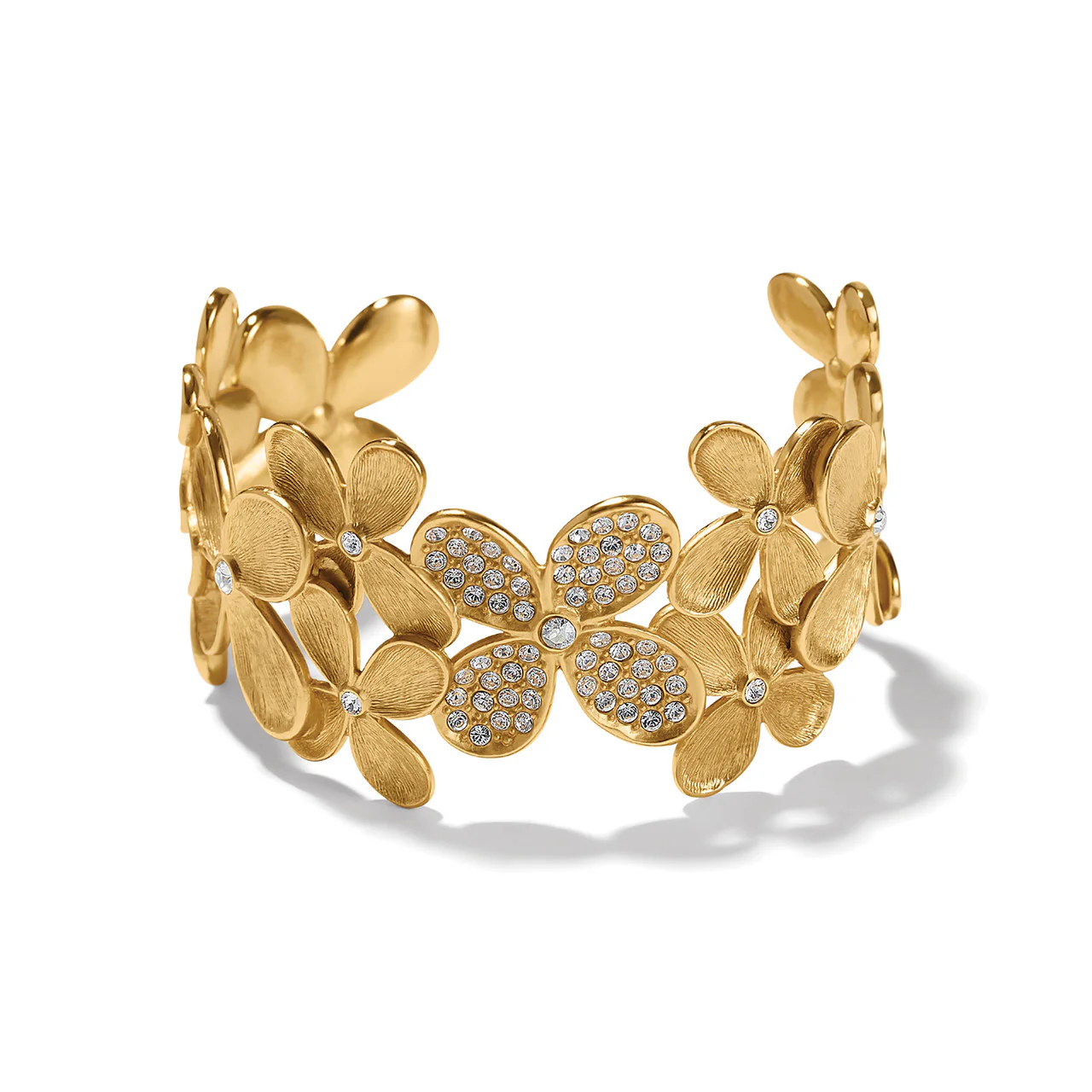 Brighton Everbloom Petals Gold Cuff Bracelet - Image 2