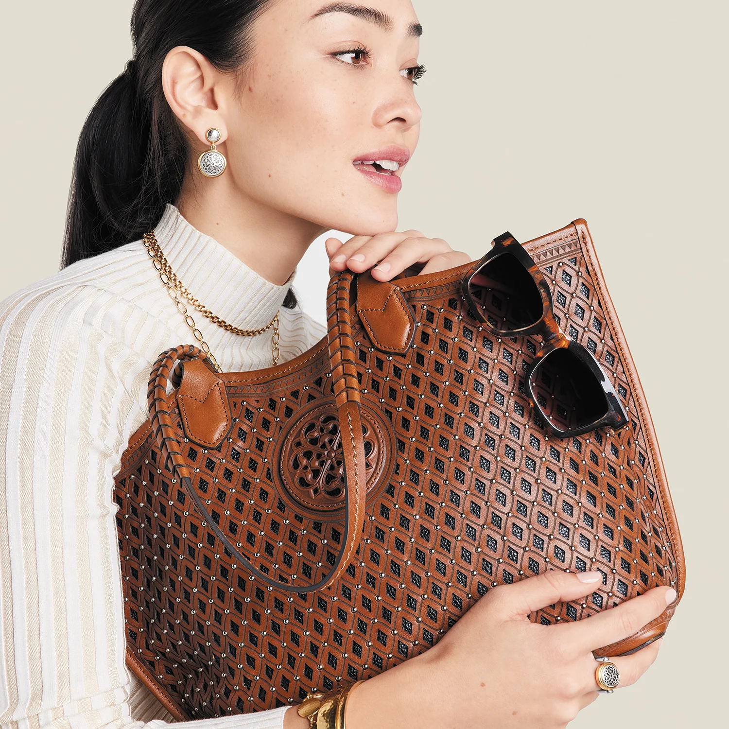 Brighton Ferrara Russet Riva Tote - Image 4