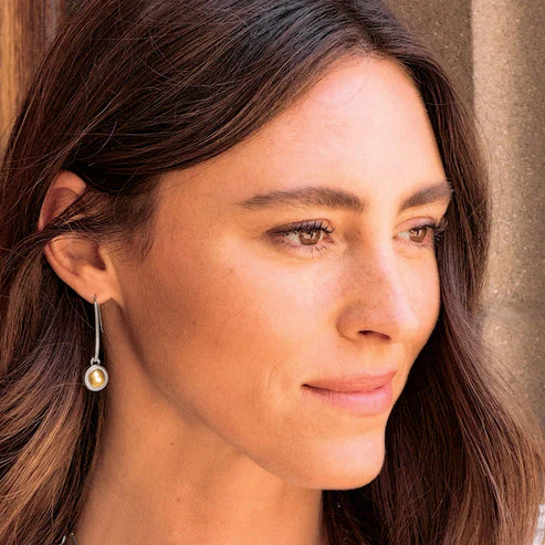 Brighton Ferrara Segreta Ball French Wire Two Tone Earrings (JA0190) - Image 2