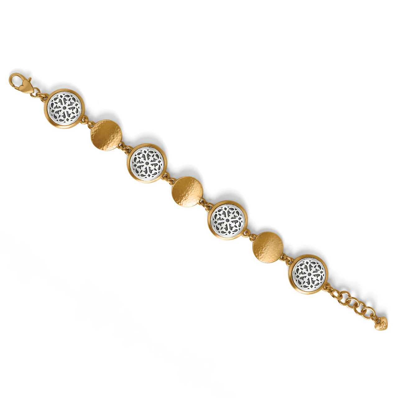 Brighton Ferrara Two Tone Luce Link Bracelet - Image 2