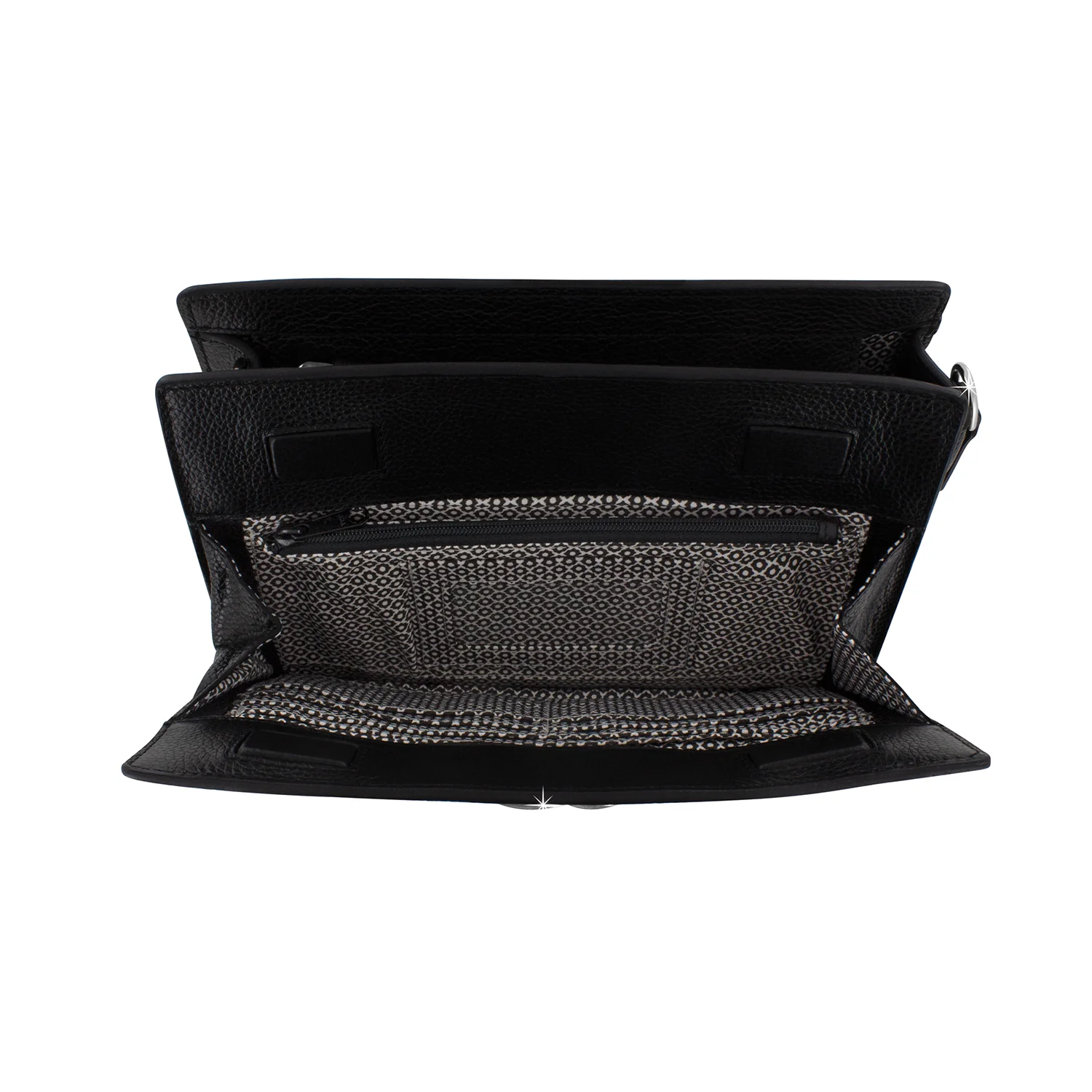 Brighton Findley Black Interlok Organizer Crossbody - Image 2
