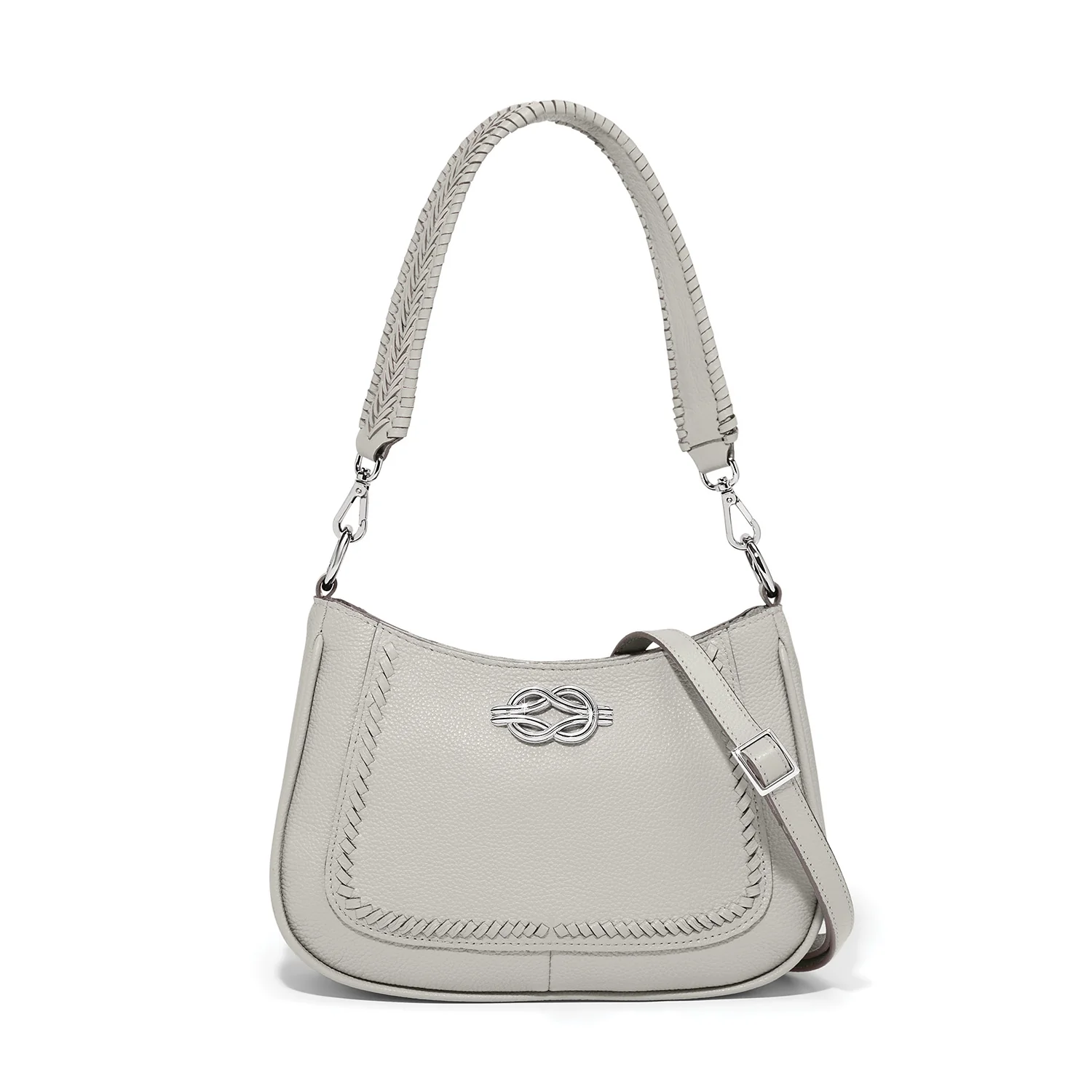Brighton Fletcher Convertible Sterling Shoulder Bag (H4415S) - Image 4