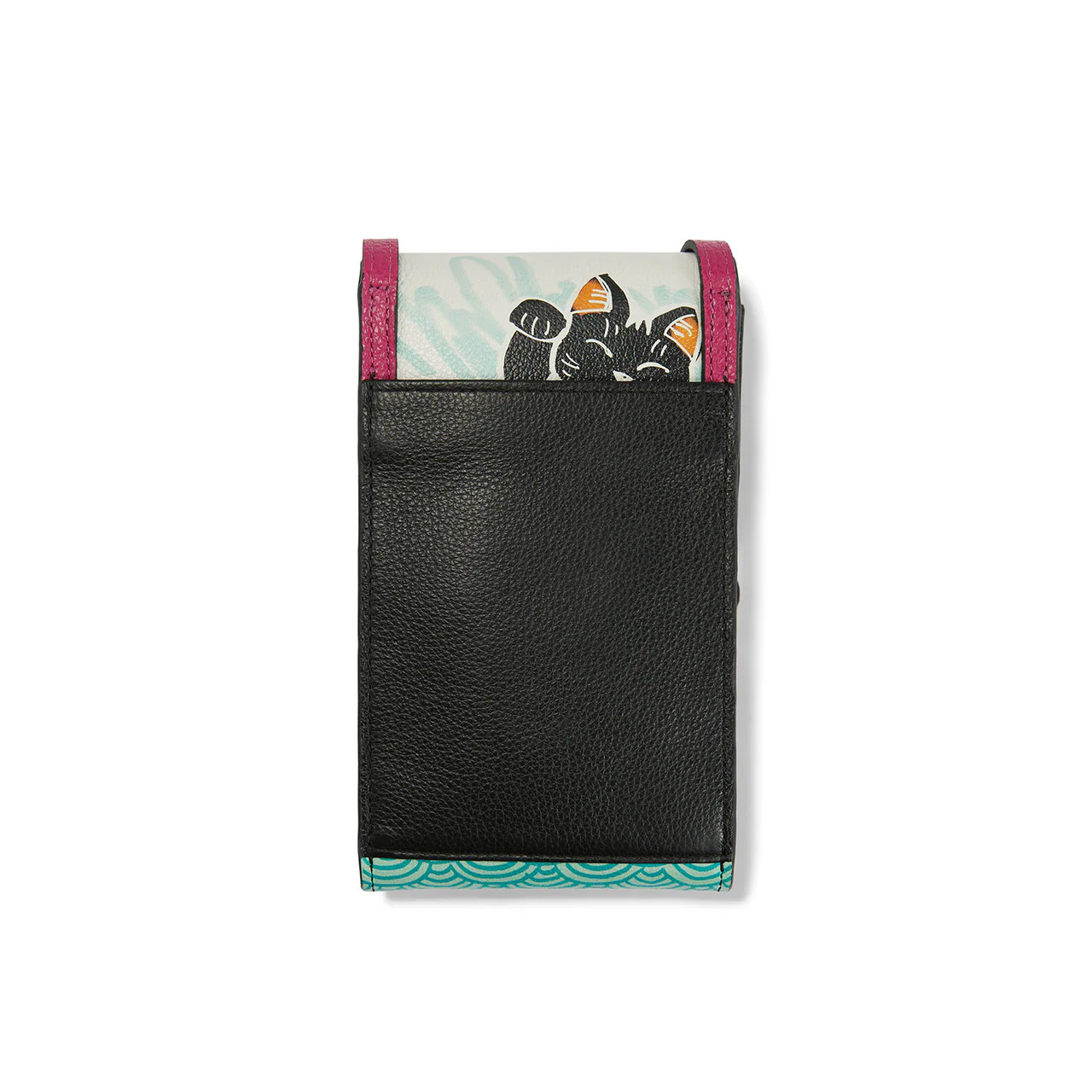 Brighton From Tokyo with Love Phone Organizer Crossbody (TURQ/MULTI) - Image 3