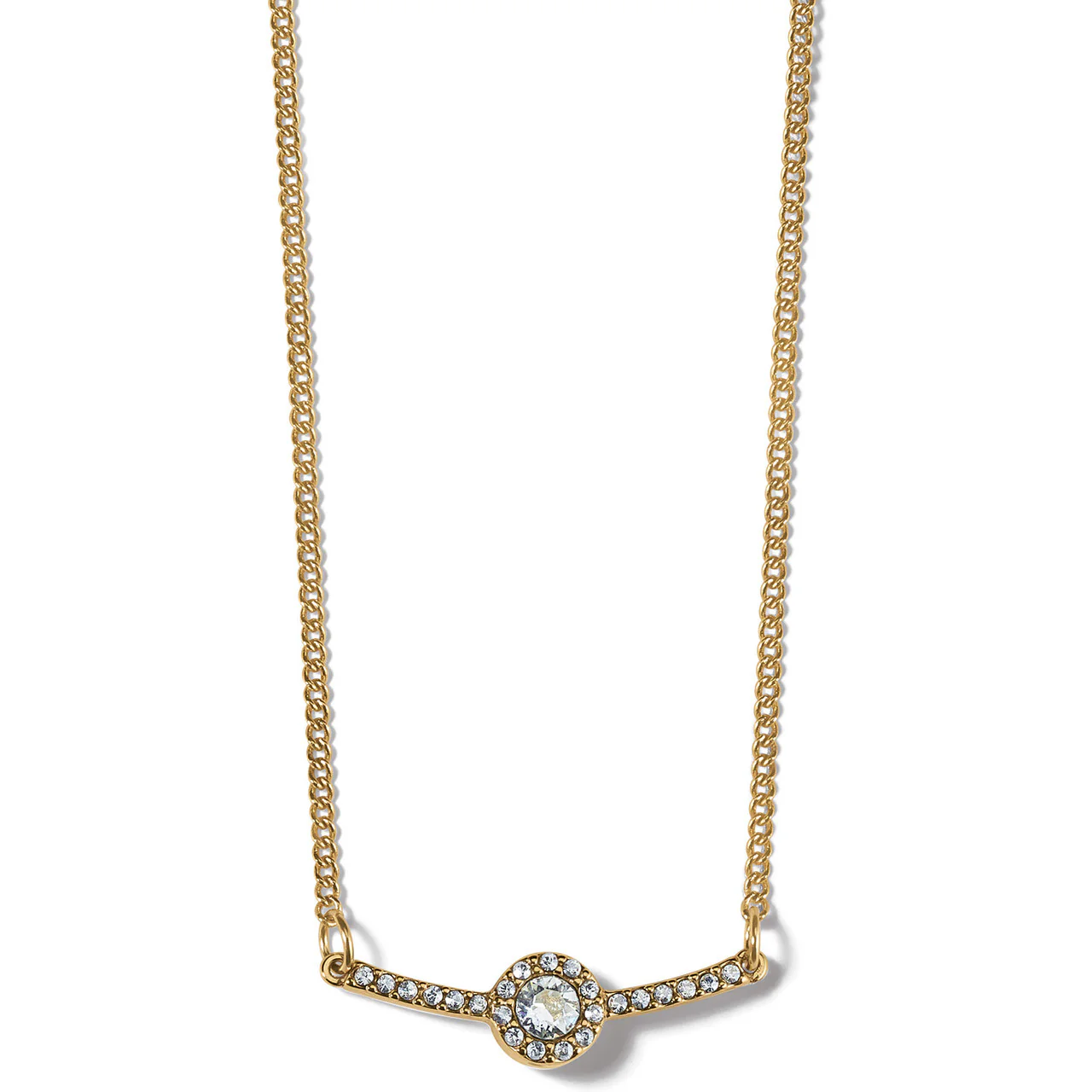 Brighton Illumina Bar Reversible Gold Necklace