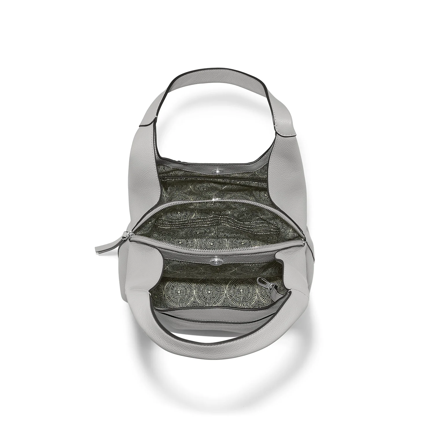 Brighton Interlock Harmony Selene Sterling Handbag (H4440S) - Image 2