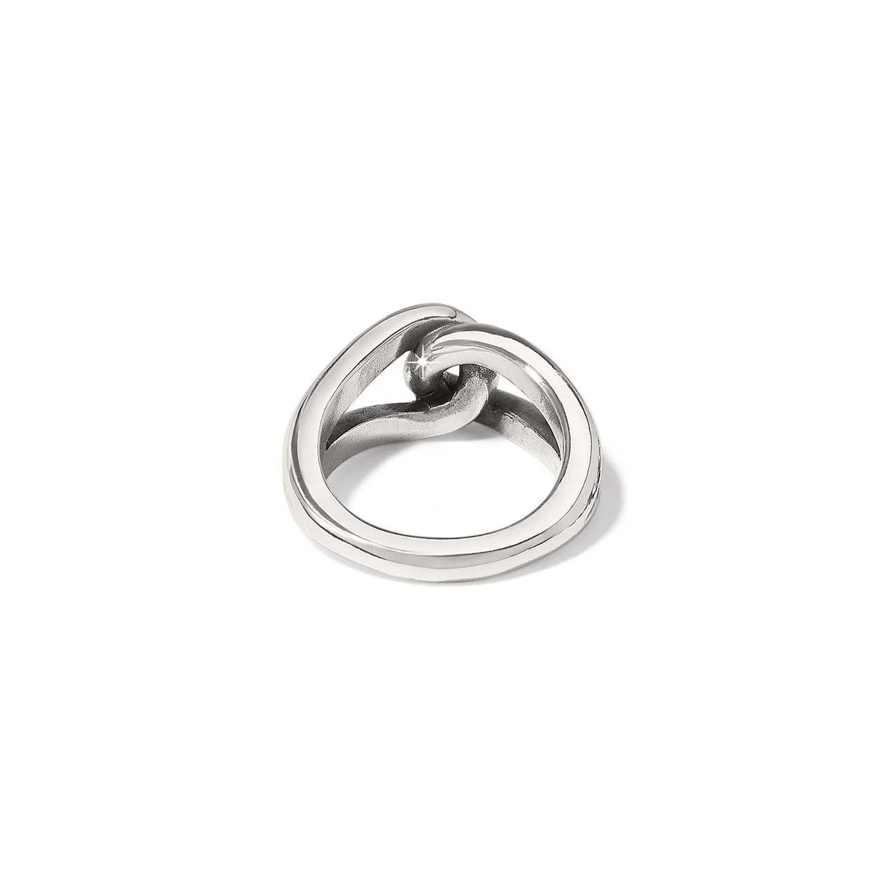 Brighton Interlok Knot Bold Ring (SLV) - Image 2