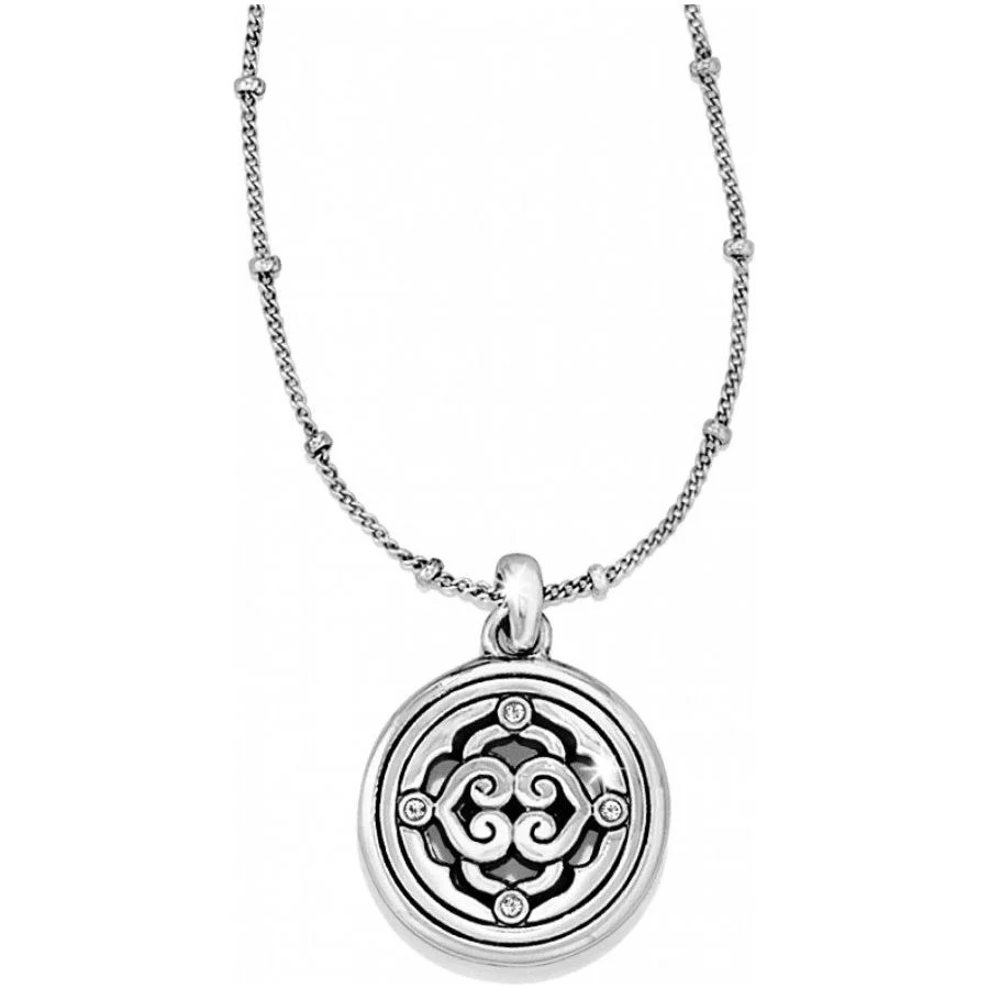 Brighton Intrigue Petite Reversible Two-Tone Necklace - Image 2