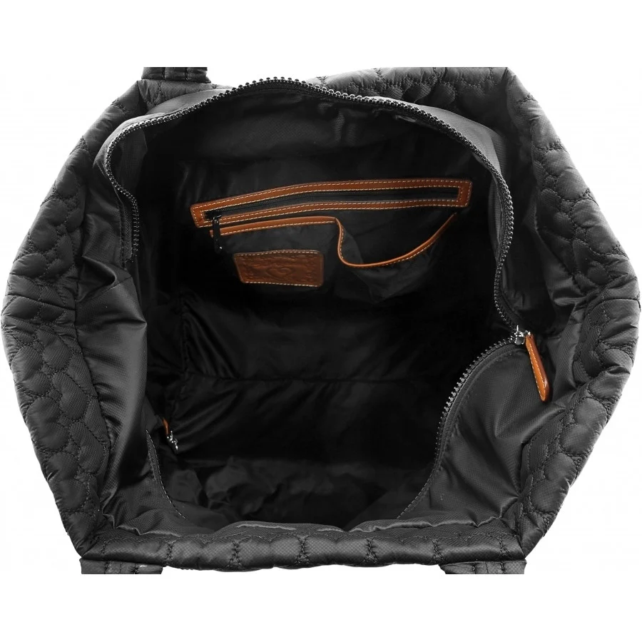Brighton Knox Quilted Extra Large Black Tote - Image 4
