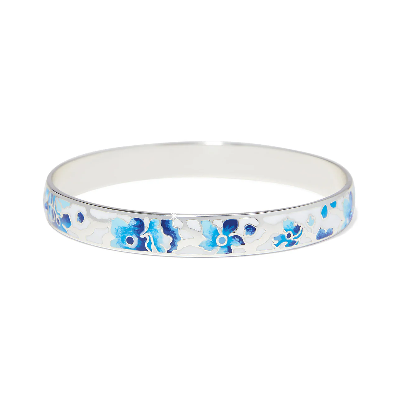 Brighton Kyoto in Bloom Indigo Bracelet (SLV/BLU)