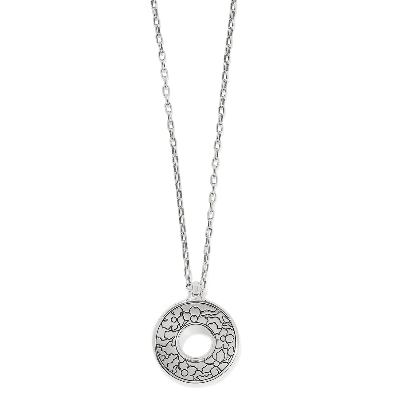 Brighton Kyoto In Bloom Sakura Ring Reversible Necklace (SLV) - Image 2